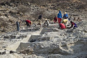 Olduvai Gorge excavations photo by Cheesemans’ Ecology Safaris
