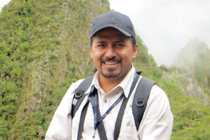 Juan Cardenas Carrasco leader for Cheesemans’ Ecology Safaris