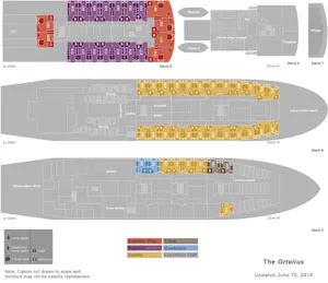 Ortelius deckplan with Cheesemans’ Ecology Safaris