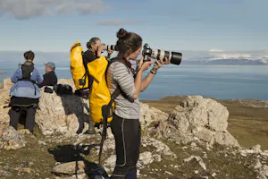 Photographing Arctic scenery photo by Cheesemans’ Ecology Safaris