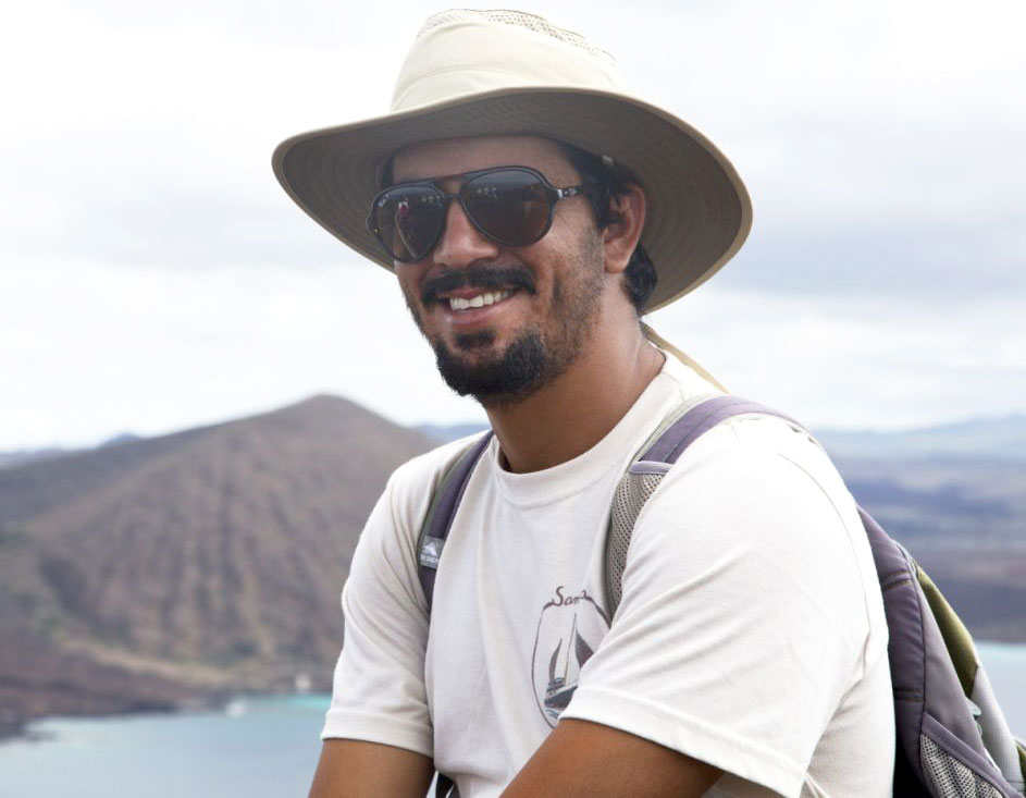 Juan Manuel Salcedo leader for Cheesemans’ Ecology Safaris