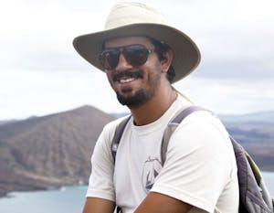 Juan Manuel Salcedo leader for Cheesemans’ Ecology Safaris