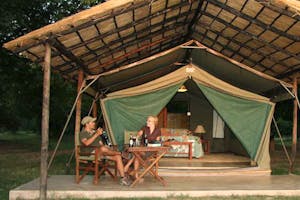 Flatdogs Camp in Zambia with Cheesemans' Ecology Safaris