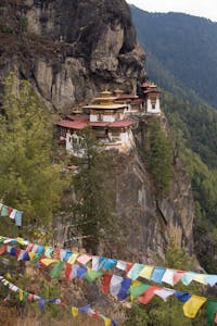 Tiger's Nest Monastery photo by Debbie Thompson with Cheesemans' Ecology Safaris