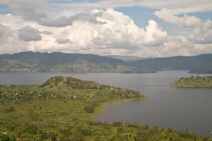 Twin Lakes in Rwanda photo by Debbie Thompson