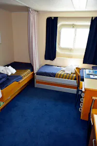 Vavilov Twin Private Cabin with Cheesemans' Ecology Safaris