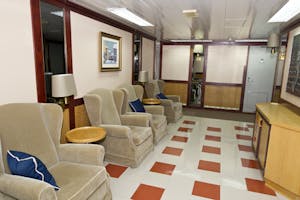 Ioffe ship Reading Room with Cheesemans' Ecology Safaris