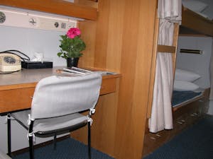 Ioffe ship Triple Cabin with shared bath with Cheesemans' Ecology Safaris