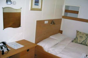 Svalbard ship cabin with Cheesemans’ Ecology Safaris