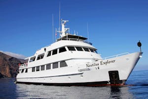 Nautilus Explorer ship with Cheesemans' Ecology Safaris