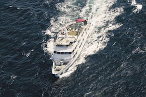 Nautilus Explorer ship with Cheesemans' Ecology Safaris