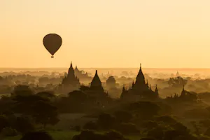Bagan in Myanmar photo by Scott Davis with Cheesemans' Ecology Safaris