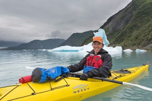 Kayaking Bear Glacier Lagoon