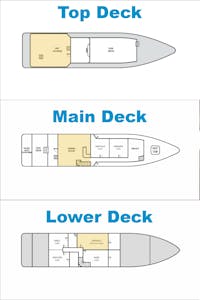 The Gallant Lady Deck Plan
