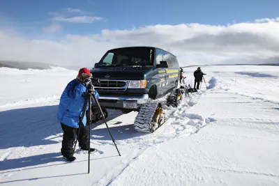 Yellowstone snowcoach