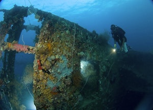 WWII Wreck © Ocean Productions