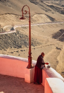 Monk Praying© Grace Chen