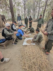 Travelers Engaging with Park Staff © Patti Collins