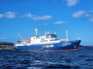 Plancius Stanley Harbor Falklands © Milo Burcham
