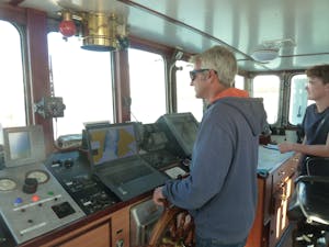 Piloting the Ship© Stephen Tauber