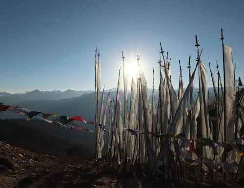 Bhutan Chele-La Sunset