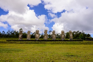 Moai StatuesEaster Island Moai © Stephen Martin