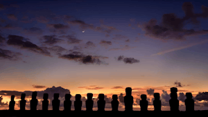 Easter Island Moai © Stephen Martin
