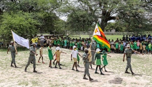 Zimbabwe CRCI -Marching with the cobras for primary school boys© Imvelo Safari Lodges