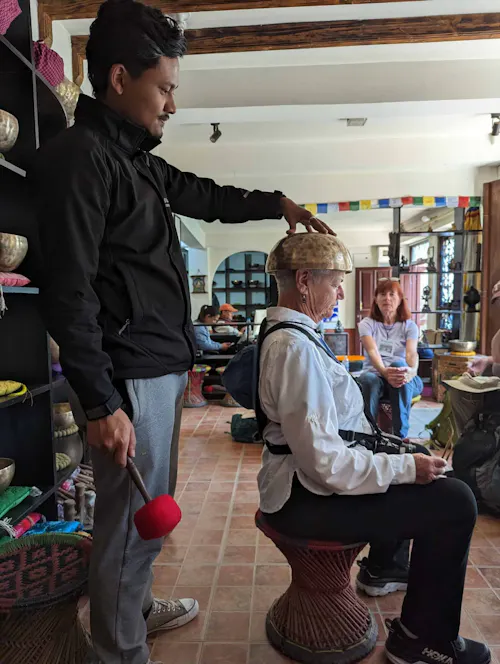 Nepalese Healing Sound Bowl Demonstration