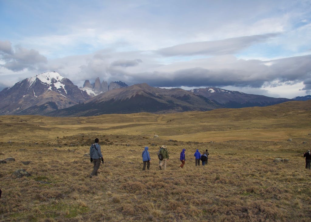 Travelers Traversing Landscape © Debbie Thompson