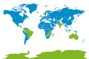 World Map by Veemaps.com