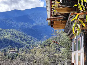 Monastery and Mountains© Judy & Jim McTigue