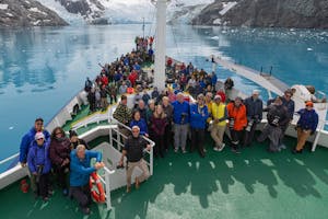 Group Photo from our South Georgia & Antarctic Peninsula 2023 Trip