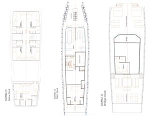Raja Ampat Boat Deck Plan