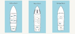 Raja Ampat Boat Deck Plan