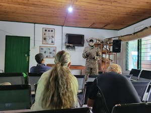 Uganda Conservation and Safety Briefing© Adam Walter