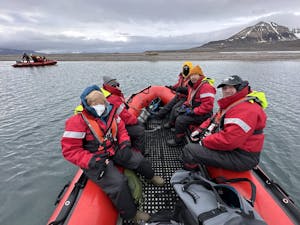 Travelers on Zodiac© Jan Benson