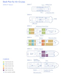 Magellan Discoverer - Deck Plan