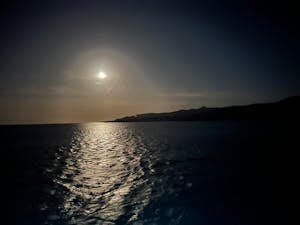 Moon over Sea of Cortez © Shane Anderson