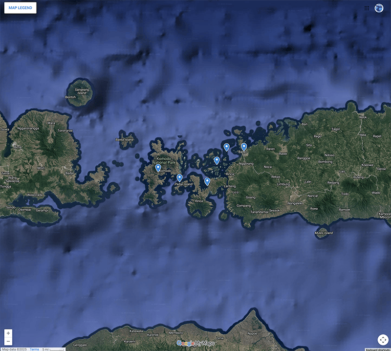 Trip Map – Yellowstone National Park